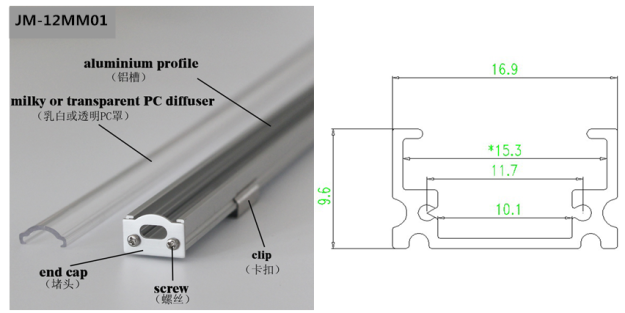 aluminum led extrusions