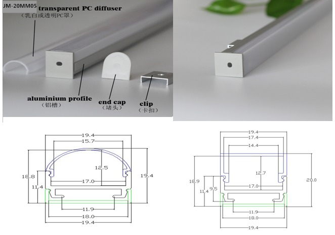 Aluminum LED Profiles